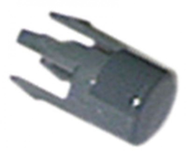 Заглушка сер. (RAL7001) ø 122мм