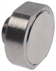 Держатель магнита резьба M12 ø 24мм В 14мм с магнитом внутр. размер 195мм