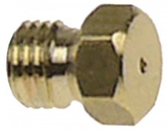 Жиклёр газовый резьба M6x0,75 ширина зева ключа 7 ø отверстия 85мм