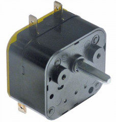 Таймер 601 2-полярн. время работы 4 мин 2CO длина оси 21мм присоединение плоский штекер 6,3 мм