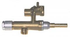 Кран газовый тип серия 26400 с выходом для трубы EGA