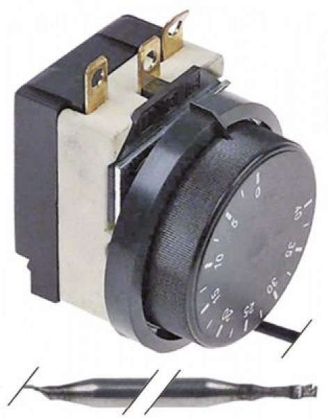 Термостат диапазон рабочих температур 0 до +40°C капиллярная трубка  1500мм  - датчик ø6x110 мм