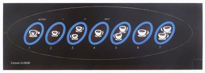 Плёнка передняя Д 178мм Ш 51мм