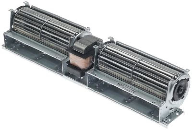 Вентилятор с поперечным потоком 38Вт мотор по центру ø валка 60мм Д валка 180мм