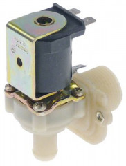 Клапан электромагнитный одинарн. углов. пластмасса темп. макс. 90°C вход 3/4" 230 В перем. тока