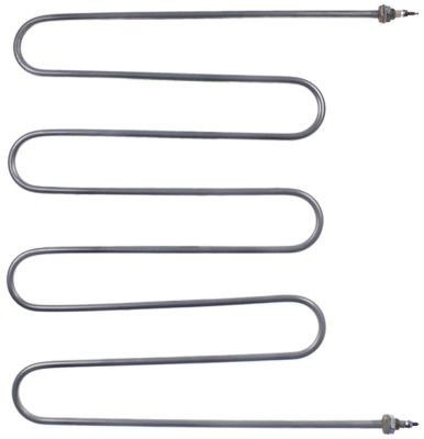 Элемент нагревательный 1300Вт 230В Д 385мм паровая баня присоединение M4 резьба 1/4"