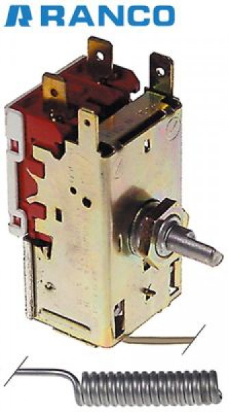 Термостат ø датчик 9мм Д датчик 35мм капиллярная трубка  2000мм тип K50-L3344 Ranco