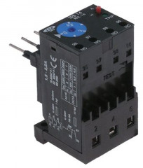 Переключатель максимального тока автоматический диапазон установки 2,4-4А для контактора KNL6-30