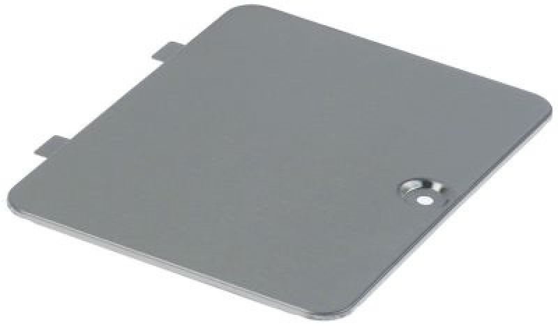 Заслонка хромированная сталь Д 140мм Ш 108мм шаг крепления 65мм сбоку для подсветки