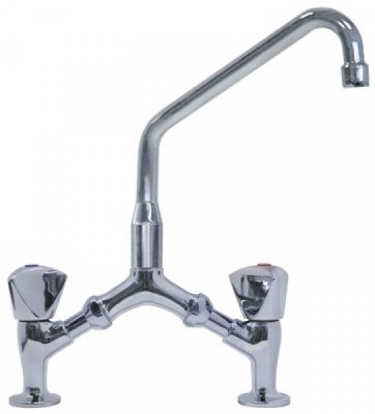 Кран-смеситель двухчастный GEV серия GASTROTOP PREMIUM верхняя керамическая часть