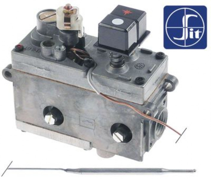 Термостат газовый тип MINISIT 710 110-190°C вход для газа 1/2" выход для газа 3/8"