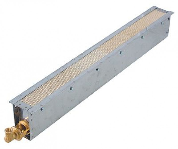 Горелка керамическая Д 585мм Ш 67мм для гриля-саламандера/гриля для курицы