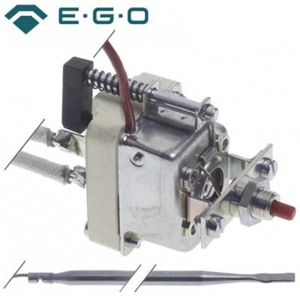 Термостат защитный темп. выкл. 230°C 1-полярн. 5А ø датчик 4мм Д датчик 125мм