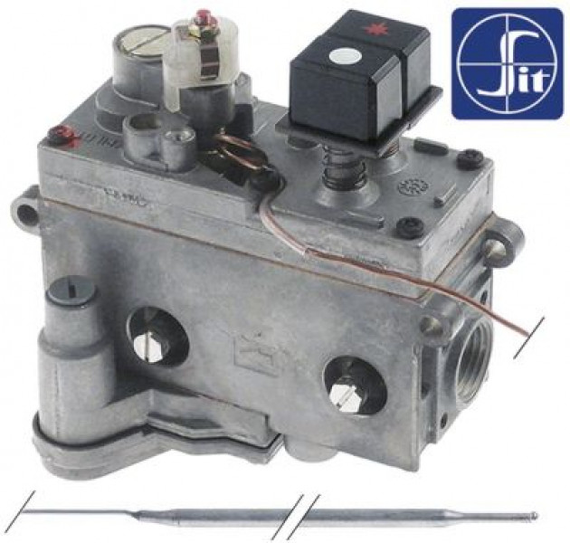 Термостат газовый тип MINISIT 710 30-100°C вход для газа 1/2" выход для газа 3/8"
