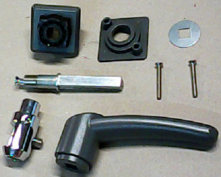 Замок слева