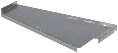 Крышка В 15мм Д 255мм Ш 155мм слева для испарителя