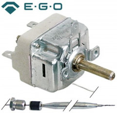 Термостат темп. макс. 265°C 1-полярн. 1NO 16А ø датчик 3мм Д датчик 219мм