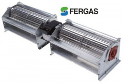 Вентилятор с поперечным потоком 29Вт 230В мотор по центру ø валка 60мм Д валка 2x180мм