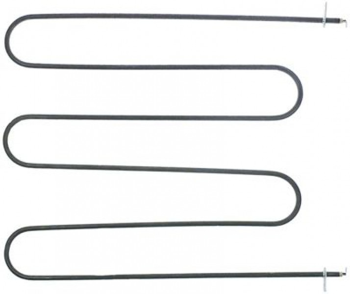 Элемент нагревательный  1000Вт 230В Д 502мм печь для пиццы присоединение 6,3x0,8 труба ø  85мм