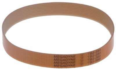 Ремень полуклиновой Д 330мм Ш 16мм бороздки 8 профиль TB2