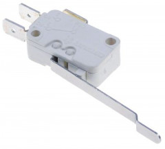 Микровключатель приводится в действие при помощи рычага 250В 16А