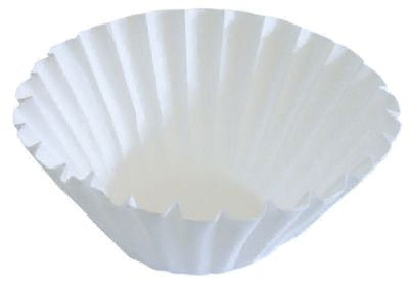 Фильтр бумажный Д1 ø 150мм Д2 ø 435мм для кофемашин кол-во в уп-вке 500штук