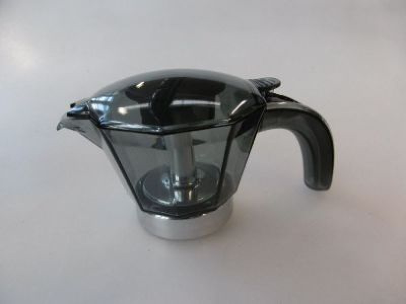 KIT CARAFFA 2 TAZZE CON FILTRO ORZO flangia in alluminio ø esterno 64 mm