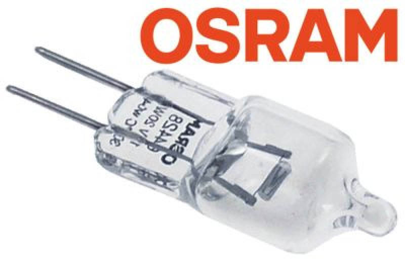 Лампа галогеновая цоколь G4 12В 20Вт терм.стой-сть 300°C HALOSTAR OVEN OSRAM