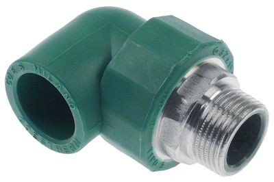 Уголок соединительный Д1 ø 1"мм Д2 ø 32 x 1"мм 90° для труба для воды