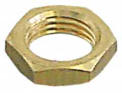 Гайка резьба 1/4" латунь В 45мм ширина зева ключа 17 кол-во в уп-вке 1штук