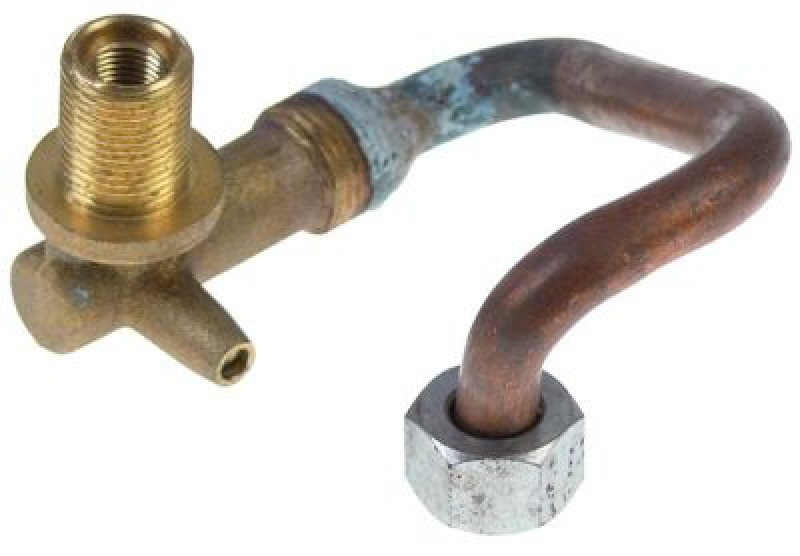 Держатель жиклёра труба ø  10мм с трубкой резьбовое соединение труб 3/8" 3/8" тип дюзы M10x1