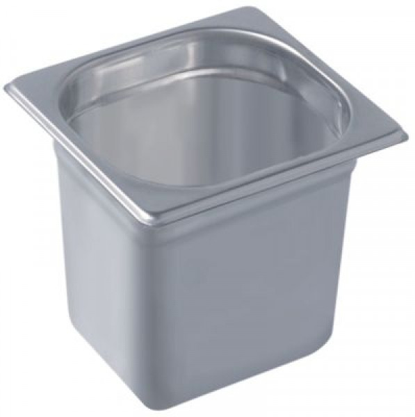 Ёмкость  гастрономическая CNS 18/10 размер GN 1/6 Г 150мм