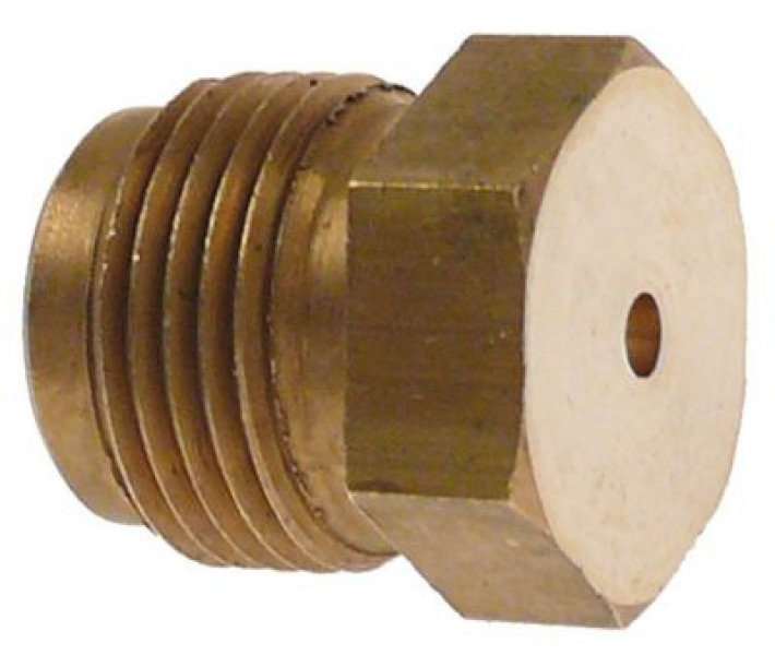 Жиклёр газовый ширина зева ключа 13 ø отверстия 25мм