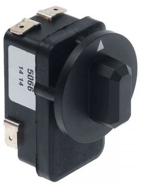 Таймер MI5 2-полярн. время работы 5 мин 2NO постоянное положение нет длина оси 17мм