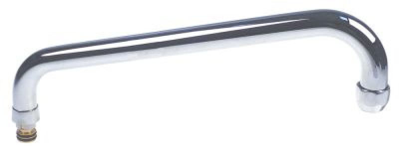 Кран HU для воды присоединение ø 20 мм вставной труба ø 25мм выгрузка 350мм высота слива 65мм