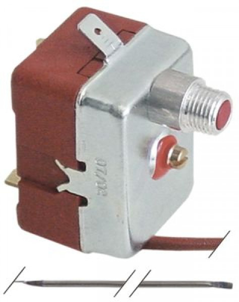 Термостат защитный темп. выкл. 240°C 1-полярн. 16А ø датчик 3мм Д датчик 190мм