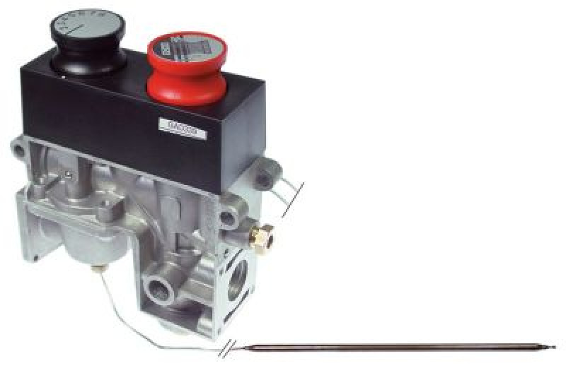 Термостат газовый вход для газа 1/2" выход для газа 1/2" капиллярная трубка  1200мм