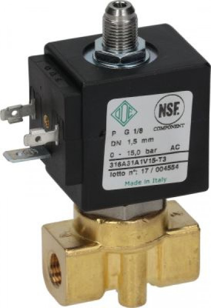 Клапан электромагнитный