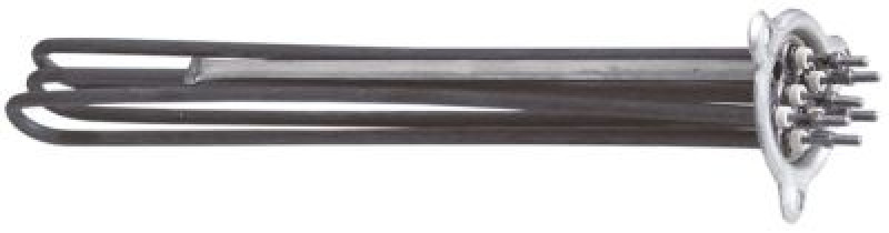 Элемент нагревательный  6000Вт 230В Д 410мм фланец с 3мя отверстиями присоединение M5