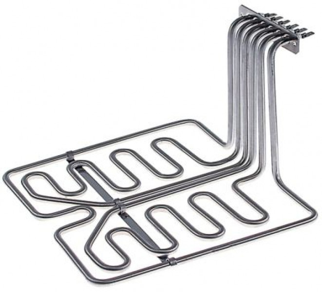 Элемент нагревательный  6400Вт 230/400В Д 285мм фритюрница Д1  20мм Д2 265мм Ш1 92мм Ш2 94мм