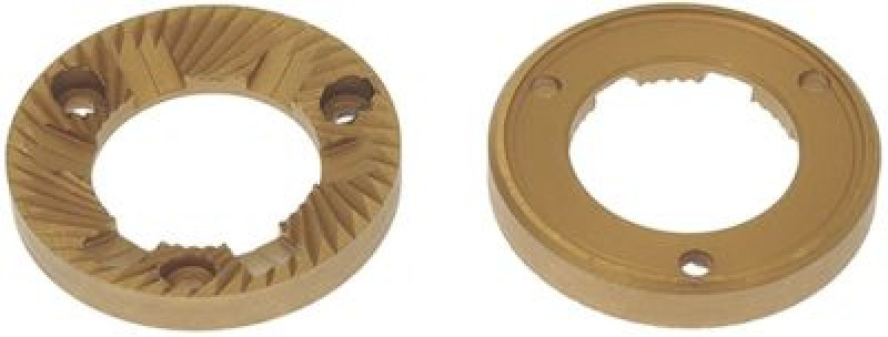 COPPIA MACINE TITANIO SX ø esterno 43 mm - ø interno 25 mm