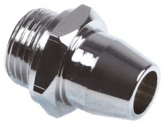 Наконечник резьба 1/2" хромированная латунь Д 36мм ширина зева ключа 26 внутр. ø 1 12мм