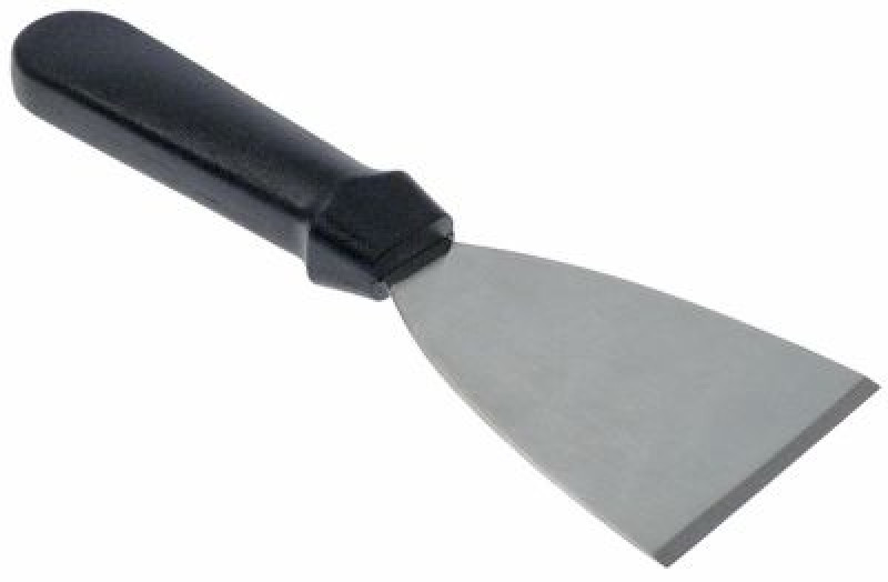 Шпахтель нержавеющая сталь Д 240мм с пластмассовой ручкой