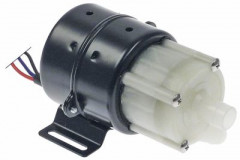 Насос электромагнитный тип LMP-20CPA 50/60Гц 17/20Вт 100В ø входа 16мм ø выходы 14мм Д 132мм