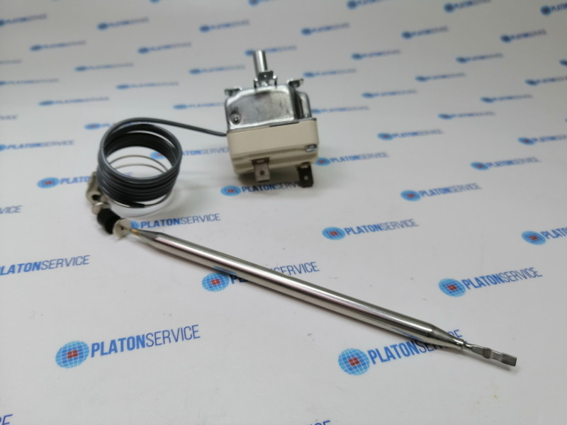 Термостат темп. макс. 90°C 1-полярн. 1NO 16А ø датчик 6мм Д датчик 130мм