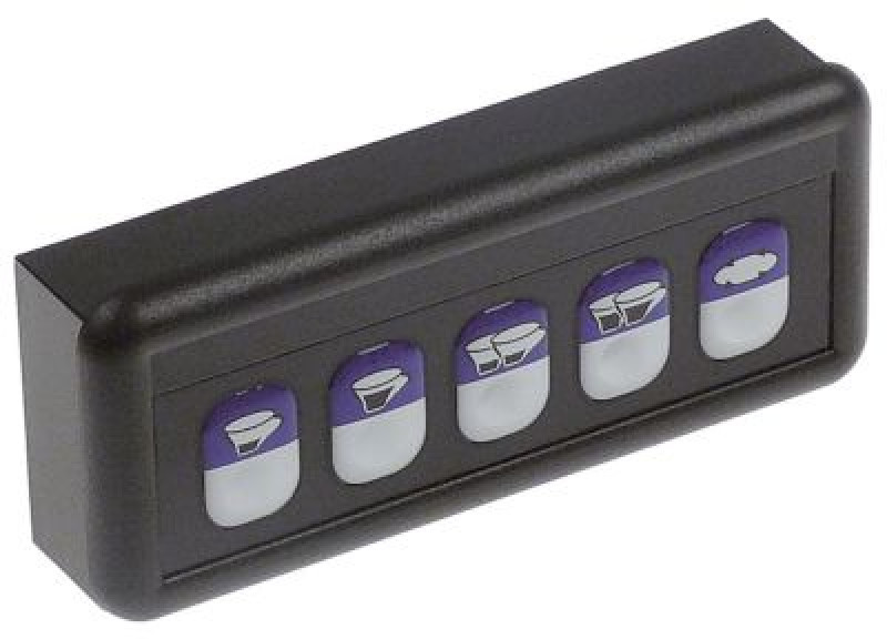 Блок клавиатуры Д 27мм Ш 1165мм В 445мм 230В кнопки 5 для прибора MEGACREM