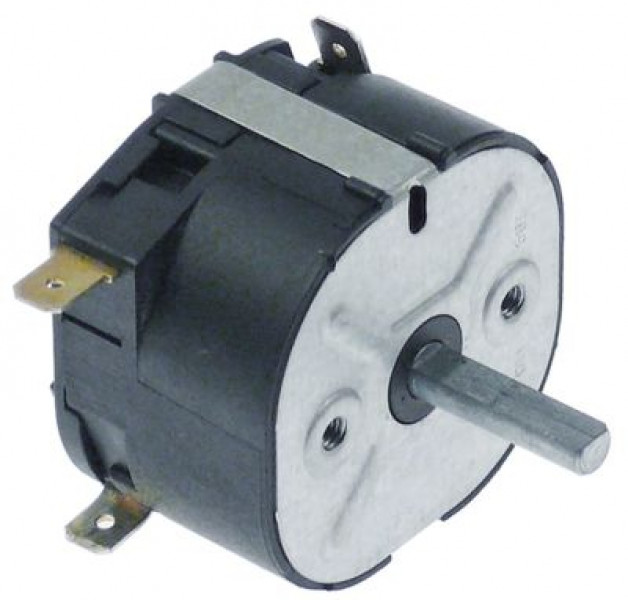 Таймер M2 2-полярн. время работы 15 мин 2NO постоянное положение нет ось 6x4,6мм