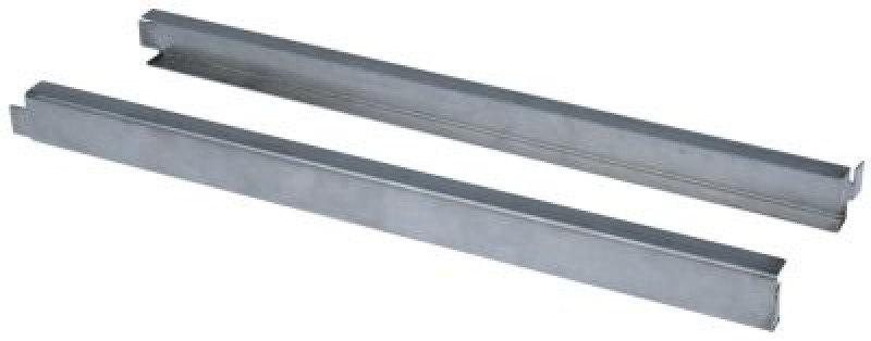 Две рельсы направляющих Д 470мм Ш 15мм U-образн. внутр. высота 21мм