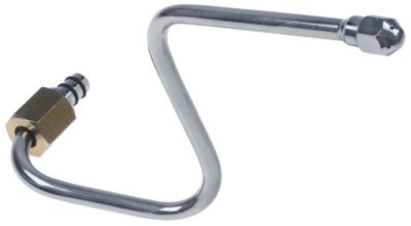 Трубка пароотводная резьба 3/8" труба ø  8мм хромированная латунь  В 210мм