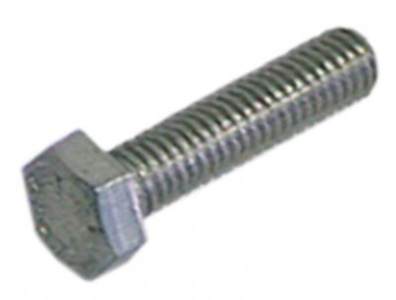 Винт шестигранный DIN 933 / ISO 4017 резьба M6 CNS ширина зева ключа 10 Д резьбы 30мм